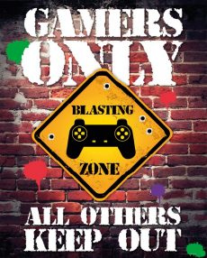 Плакат GAMERS ONLY
